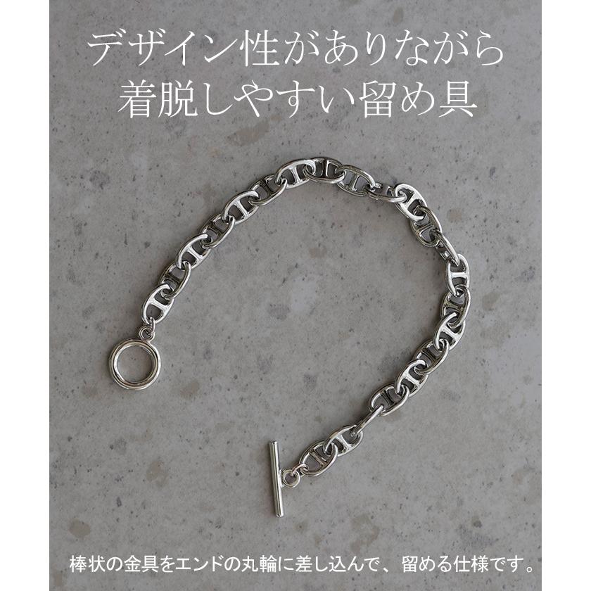 ブレスレット アクセサリー レディース シルバーブレスレット ゴールドブレスレット 普段使い おしゃれ チェーンブレスレット ゴールド シルバー シンプル | HUG.U | 09
