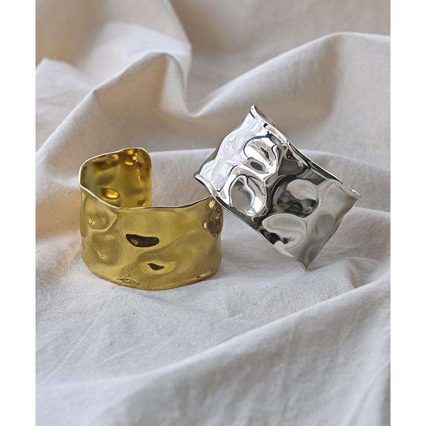 バングル アクセサリー ブレスレット レディース シルバー ゴールド シルバーアクセサリー アクセ ブレス ステンレス | HUG.U | 11