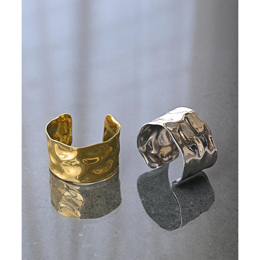バングル アクセサリー ブレスレット レディース シルバー ゴールド シルバーアクセサリー アクセ ブレス ステンレス | HUG.U | 07