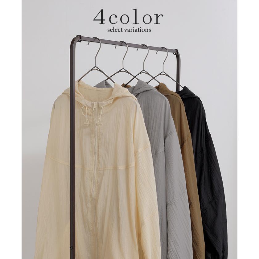 アウター ブルゾン スポーティー レディース ロング ジャケット ジャンパー ミリタリー シアー ドルマン 羽織 | HUG.U | 13