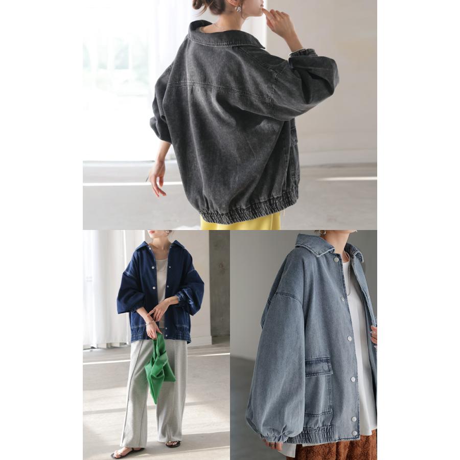 HUG.U（ハグユー） ジャケット デニム 綿100 レディース ロング G