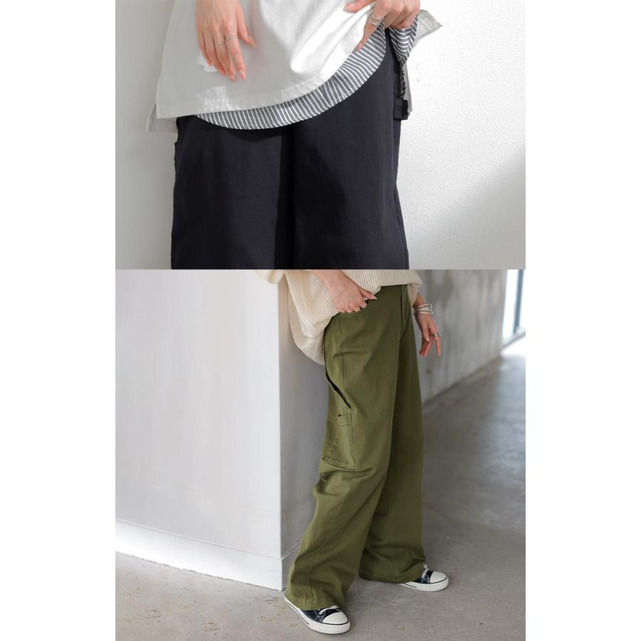 パンツ ペインターパンツ チノ レディース カーゴパンツ チノパン ワイド ワークパンツ ベイカー ジョガーパンツ | HUG.U | 20