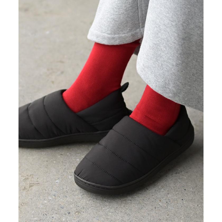 モックシューズ レディース 中綿 裏起毛 サボサンダル 歩きやすい キャンプシューズ スリッポン かかとが踏める スニーカー 靴 シューズ 紐なし くつ クツ 軽量 | HUG.U | 07