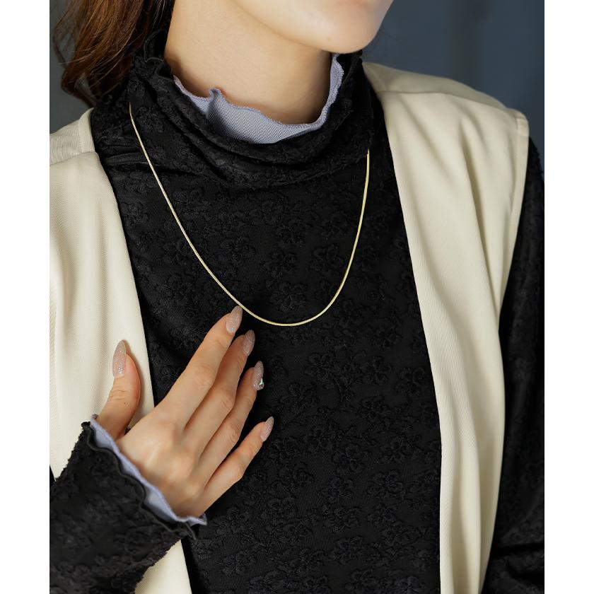 ネックレス サージカルステンレス ブレスレット 2WAY レディース アクセサリー ブレス アクセ シルバー ゴールド チェーン ロング モチーフ 錆びにくい | HUG.U | 13