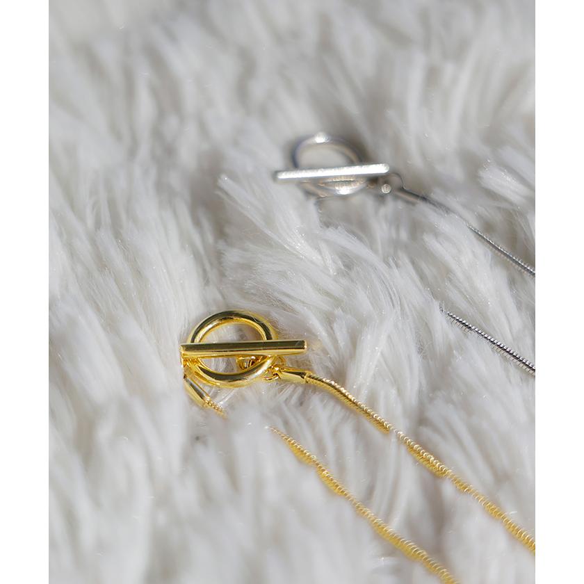 ネックレス サージカルステンレス ブレスレット 2WAY レディース アクセサリー ブレス アクセ シルバー ゴールド チェーン ロング モチーフ 錆びにくい | HUG.U | 14