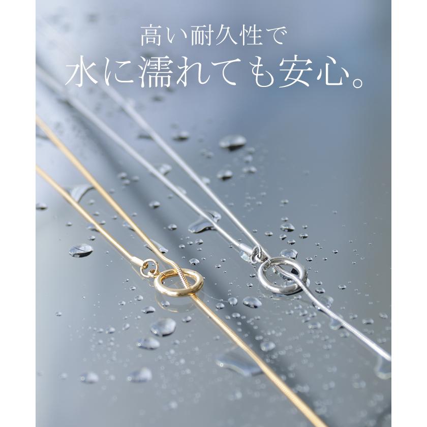 ネックレス サージカルステンレス ブレスレット 2WAY レディース アクセサリー ブレス アクセ シルバー ゴールド チェーン ロング モチーフ 錆びにくい | HUG.U | 05