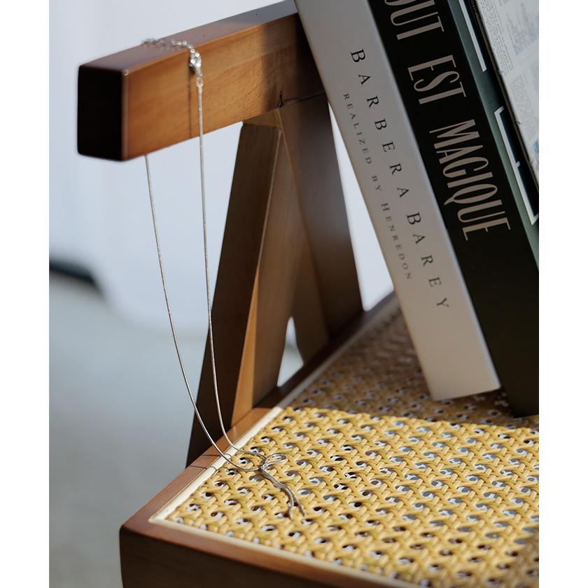 ネックレス リボン デザイン モチーフ レディース アクセ アクセサリー ノット 結び目 チェーン シンプル ニュアンス アジャスター 調整 華奢 細い 合金 ロング | HUG.U | 08