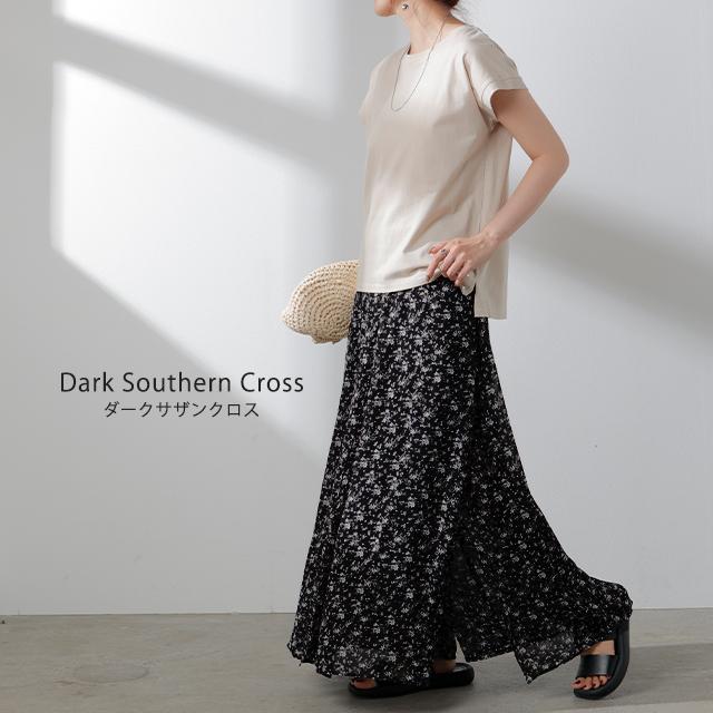 ワイドパンツ レディース 大きいサイズ ガウチョパンツ ワイドパンツルック | HUG.U | 25