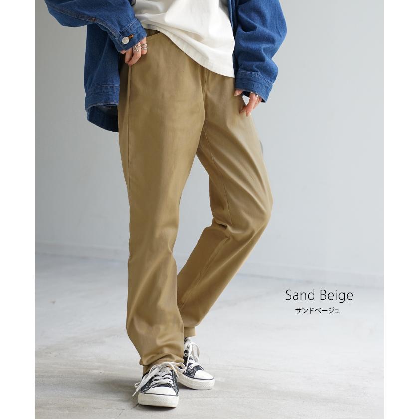 パンツ レディース  テーパードパンツ テーパード チノ チノパンツ ボトムス | HUG.U | 17