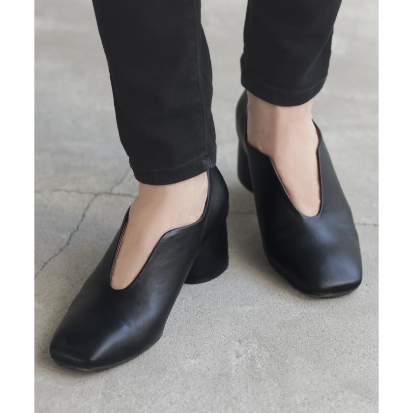 パンプス　ハイヒール　ローファー　ダイアナ　サンダル　シューズ　ショートブーツ チャンキーヒール スクエアトゥ ローファー パンプス レディース