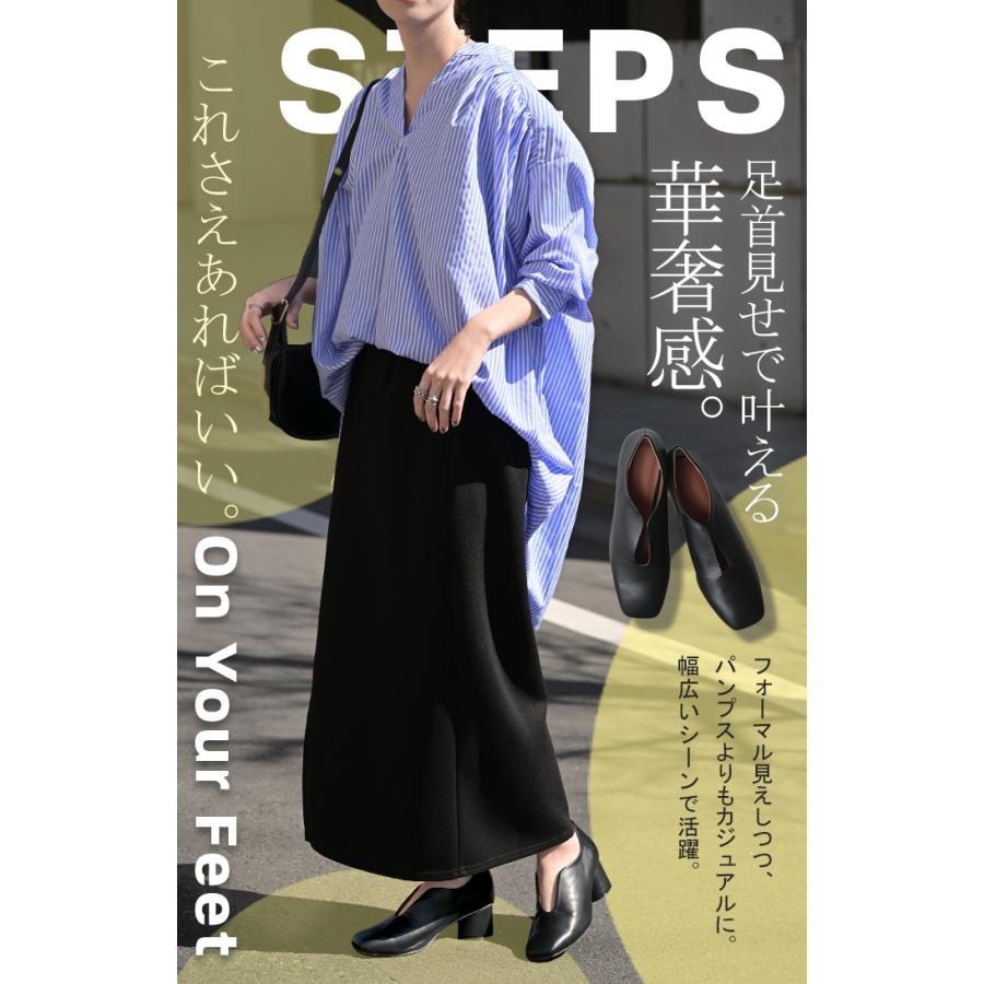 パンプス 大きいサイズ有 23.0cm 〜 25.0cm ブーツ シューズ レディース ブーティー ショートブーツ Vカット 歩きやすい 太ヒール 5センチ ヒール | HUG.U | 02