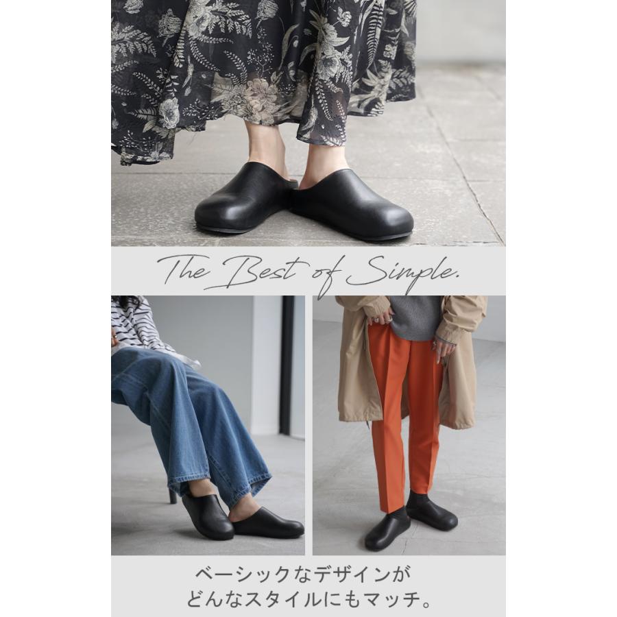 サンダル クロッグサンダル つっかけ クロッグシューズ ミュール フラット スライドサンダル レディース ぺたんこ 軽量 オフィスサンダル シューズ 疲れにくい | HUG.U | 13