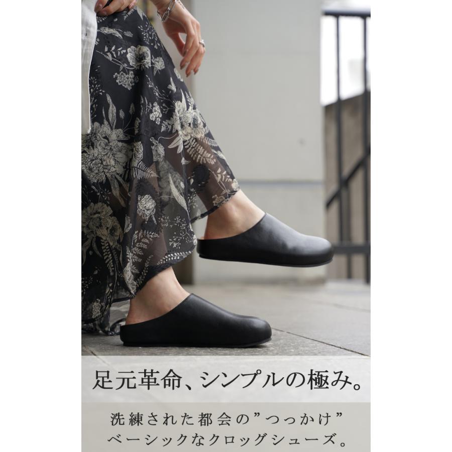 サンダル クロッグサンダル つっかけ クロッグシューズ ミュール フラット スライドサンダル レディース ぺたんこ 軽量 オフィスサンダル シューズ 疲れにくい | HUG.U | 02