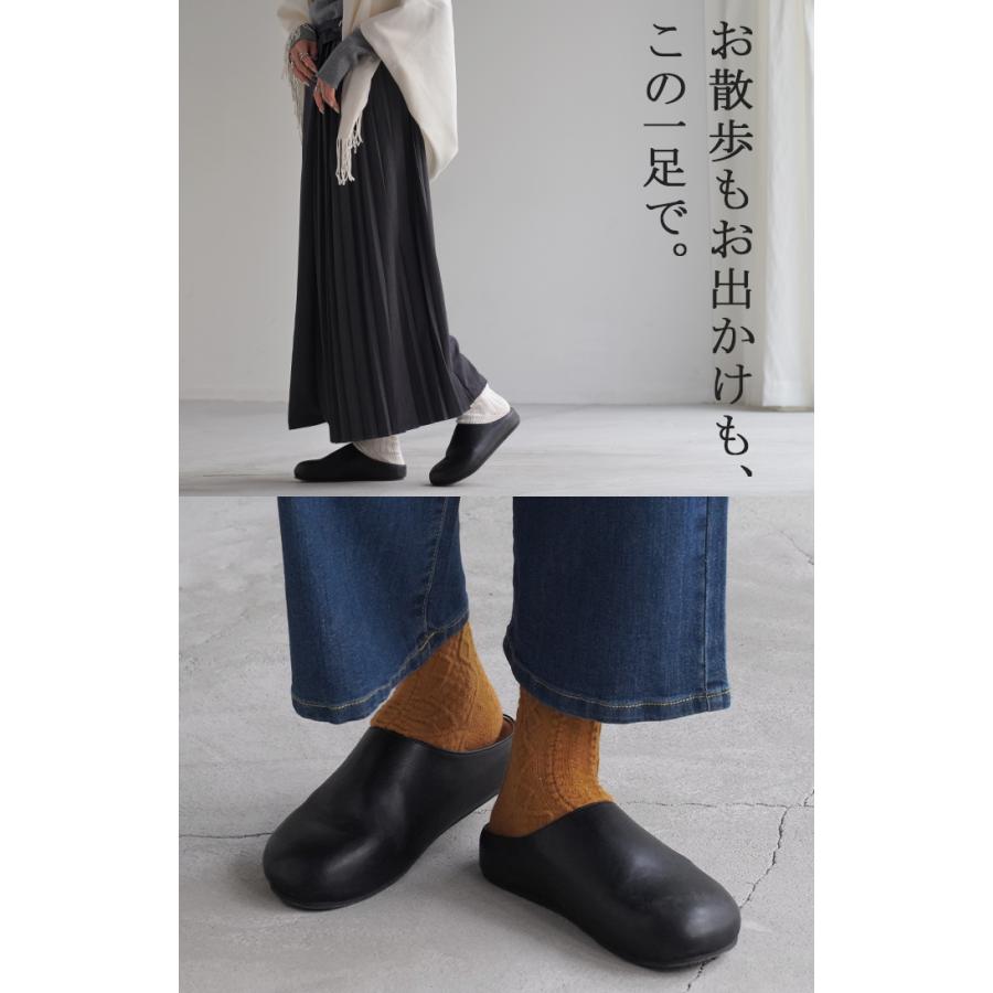 サンダル クロッグサンダル つっかけ クロッグシューズ ミュール フラット スライドサンダル レディース ぺたんこ 軽量 オフィスサンダル シューズ 疲れにくい | HUG.U | 07