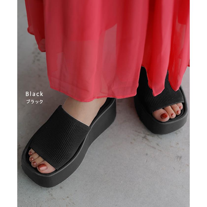 サンダル 厚底 レディース 7cm ソール 厚底サンダル 厚底ソール ウェッジソール ウェッジソールサンダル | HUG.U | 10