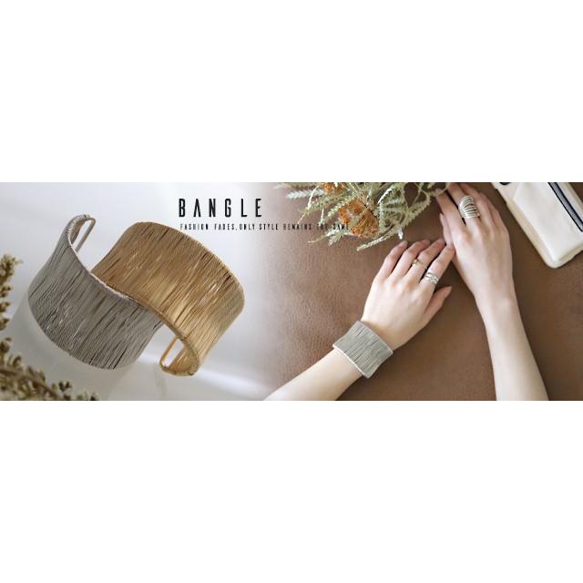 バングル 太め レディース アクセサリー アクセ ブレスレット ブレス ゴールド シルバー メタル シンプル 太い きれいめ 上品 大人 ジュエリー 調節可能 Tatoo160 Hug U ハグユー 通販 Yahoo ショッピング