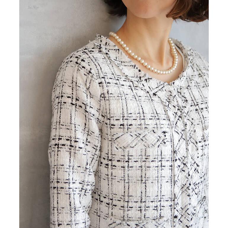 HUG.U（ハグユー） ジャケット ノーカラー ノーカラージャケット