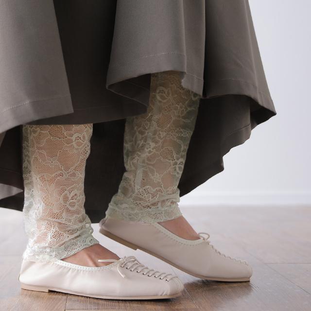 レギンス レース レディース 透け 無地 ストレッチ レディース 花柄 レギパン スパッツ レギンスパンツ タイツ ウエストゴム スキニー 美脚 夏 X691 Hug U ハグユー 通販 Yahoo ショッピング