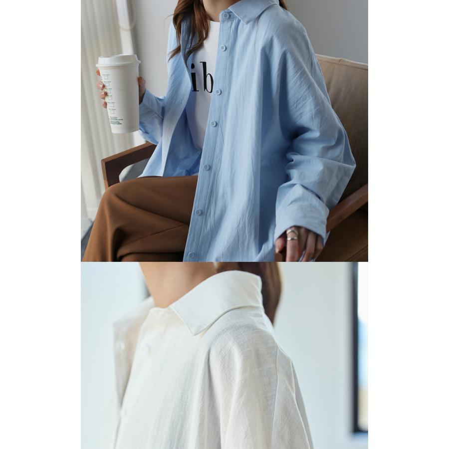 シャツワンピース ワンピース レディース ロング 白 長袖 黒 大きいサイズ | HUG.U | 20