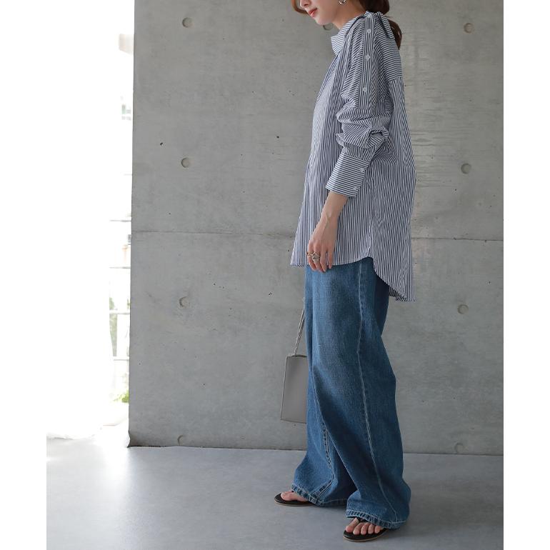 HUG.U（ハグユー） トップス カットソー レディース ストライプ シャツ