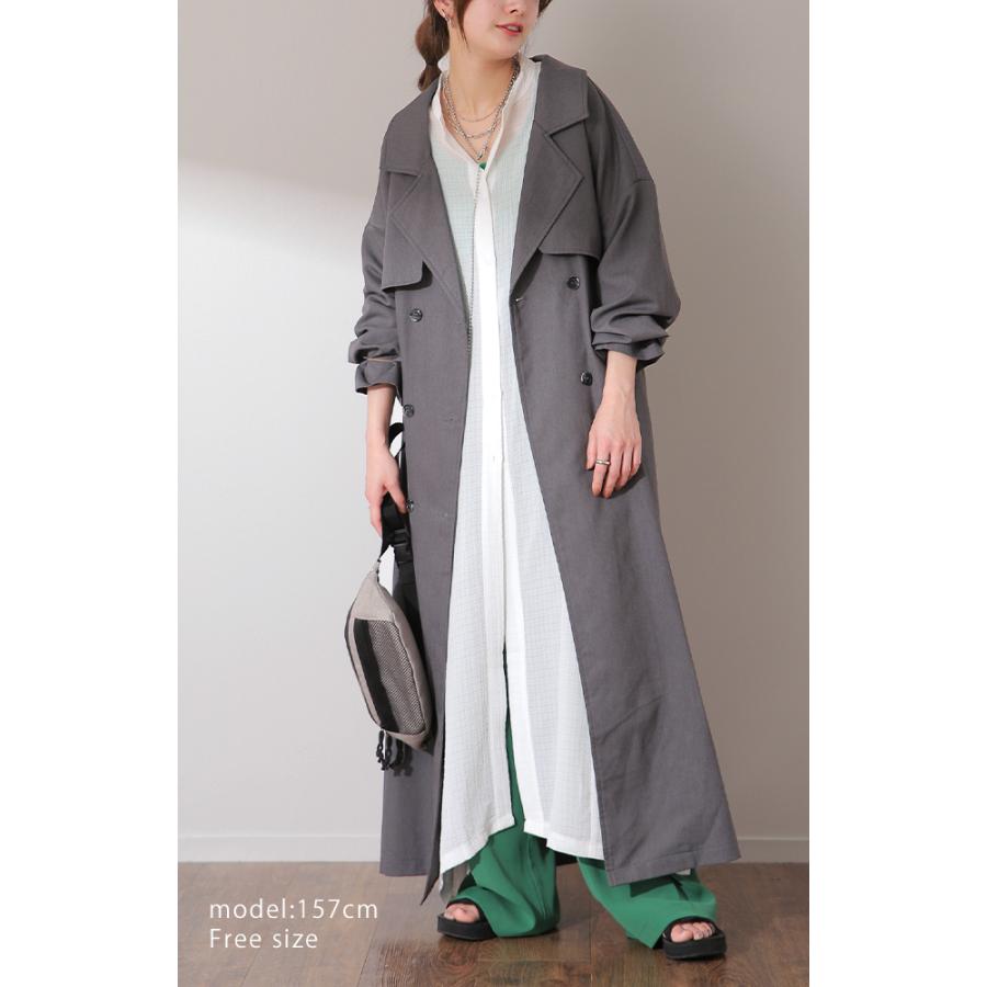 シャツワンピース ロングシャツ レディース シアーシャツ ワンピース 黒 白 秋 X6 Hug U ハグユー 通販 Yahoo ショッピング