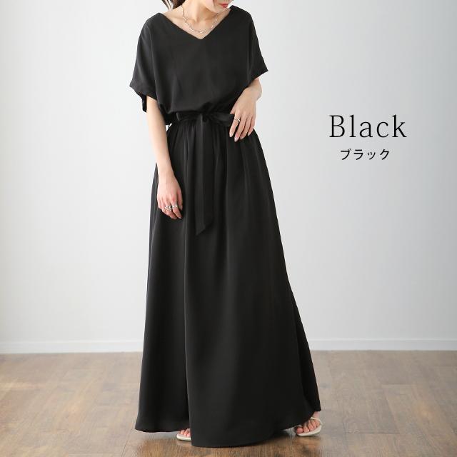 SALE ワンピース レディース 半袖 ロングワンピース フレンチスリーブ 大きいサイズ アウトレット | HUG.U | 20