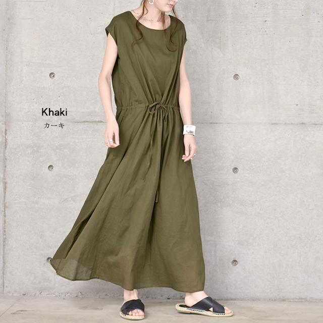 ワンピース ロングワンピース マキシワンピース コットン100% レディース フレアワンピース ロングワンピ マキシ丈 大きい 体型カバー | HUG.U | 16