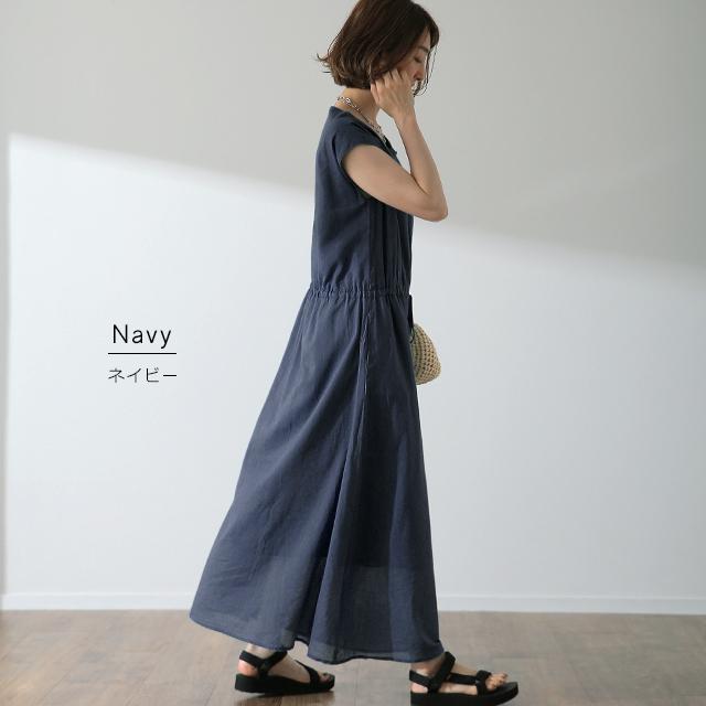 ワンピース ロングワンピース マキシワンピース コットン100% レディース フレアワンピース ロングワンピ マキシ丈 大きい 体型カバー 大人MUSE