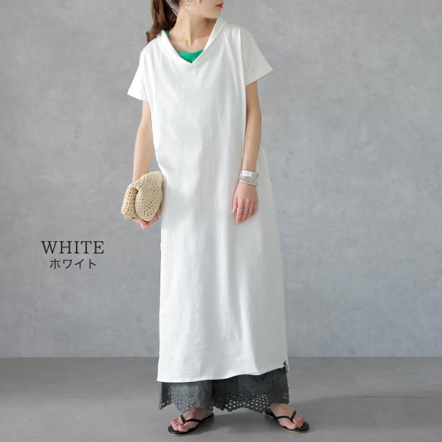 ワンピース マキシ丈ワンピース ロングワンピース マキシワンピ マキシ ロング 半袖 大きいサイズ | HUG.U | 10