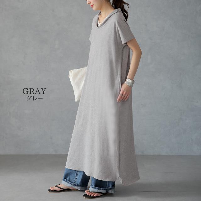 ワンピース マキシ丈ワンピース ロングワンピース マキシワンピ マキシ ロング 半袖 大きいサイズ | HUG.U | 11
