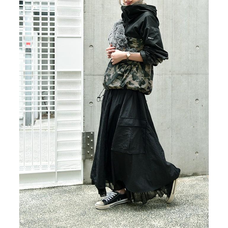 アウター レディース ウインドブレーカー ミリタリー マウンテンパーカー 撥水 | HUG.U | 07