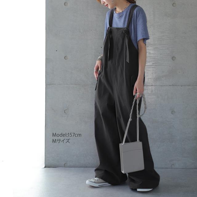 HUG.U（ハグユー） オールインワン レディース サロペット 大きい