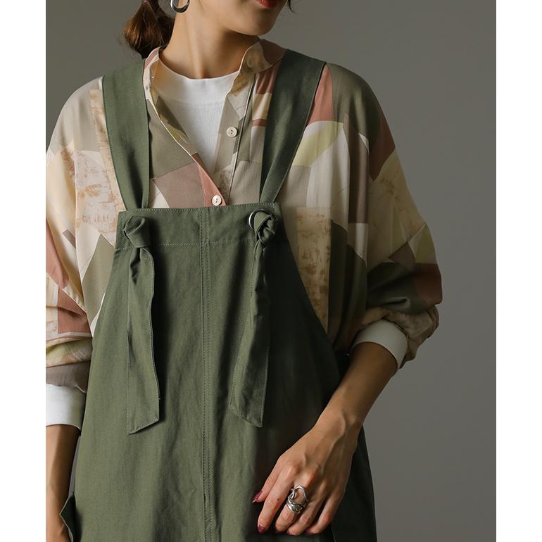 オールインワン レディース サロペット 大きいサイズ つなぎ オーバーオール 綿 | HUG.U | 09