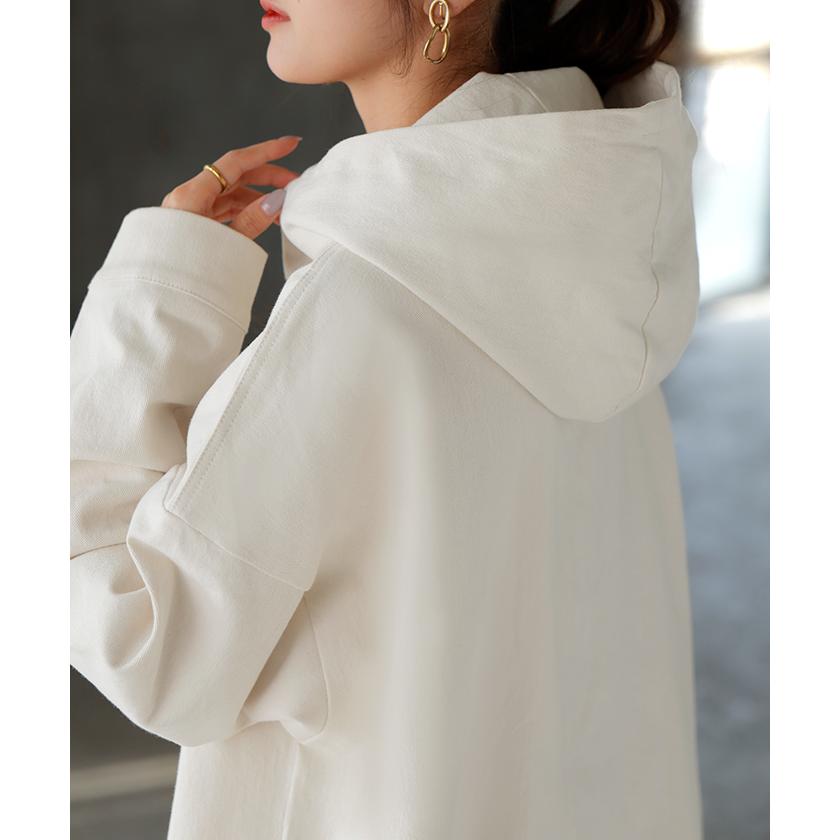 パーカー トップス プルオーバー レディース フード マウンテンプルオーバー キャンプ ツイル アウトドア ミリタリー | HUG.U | 05