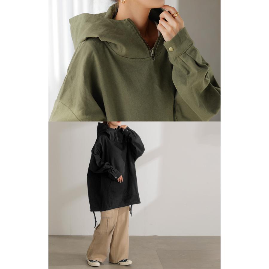 HUG.U（ハグユー） パーカー トップス プルオーバー レディース フード