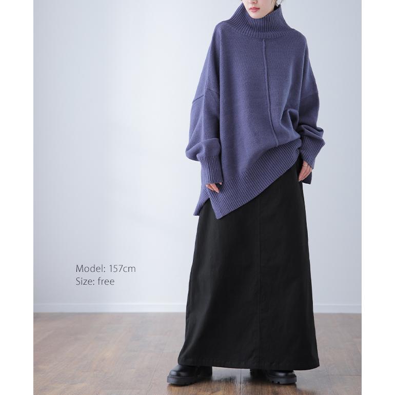 スカート ロングスカート マキシスカート ベイカースカート ロング チノ レディース アウトドア | HUG.U | 06