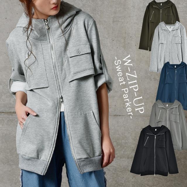 初期HYSTERIC ダブルジップ　ガールパーカー　Lサイズ 希少！ HYSTERIC GLAMOUR genzai Zip Hoodie – YZ