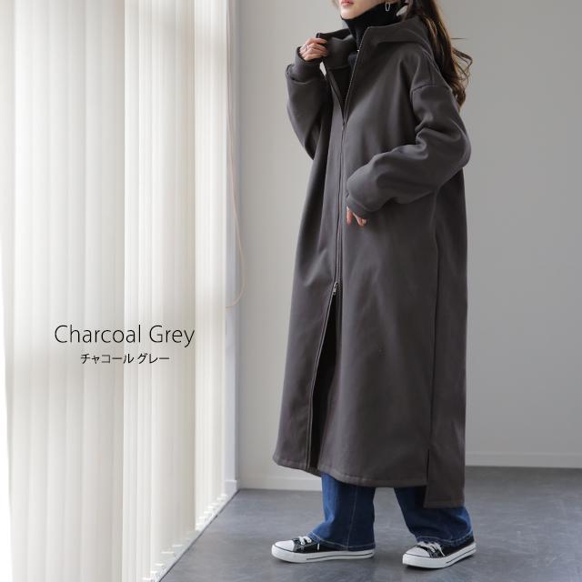 アウター レディース ミリタリーコート 暖か ロングコート 極暖 コート 裏起毛 | HUG.U | 16