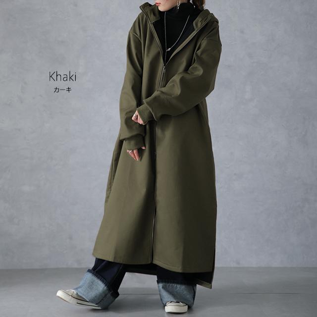 アウター レディース ミリタリーコート 暖か ロングコート 極暖 コート 裏起毛 | HUG.U | 17