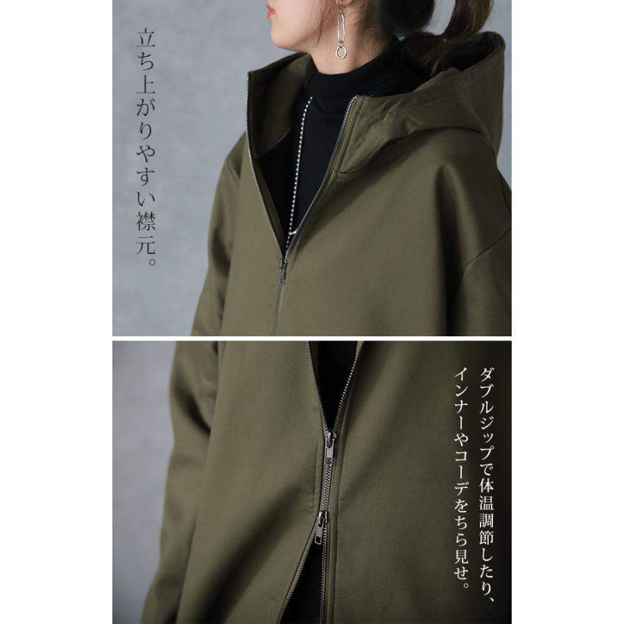 アウター レディース ミリタリーコート 暖か ロングコート 極暖 コート 裏起毛 | HUG.U | 18