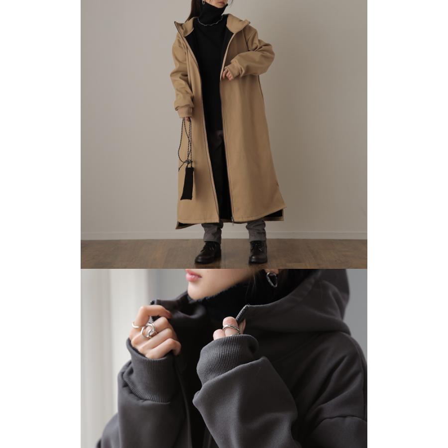 アウター レディース ミリタリーコート 暖か ロングコート 極暖 コート 裏起毛 | HUG.U | 07