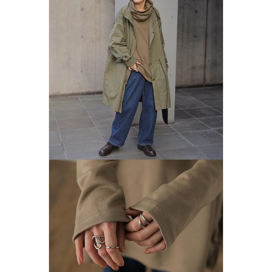 トップス レディース タートルネック 長袖 ハイネック カットソー | HUG.U | 18