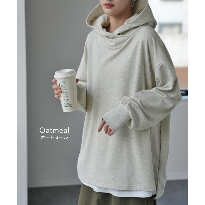 パーカー レディース トレーナー スウェット トップス スエット 大きいサイズ コーデ | HUG.U | 17