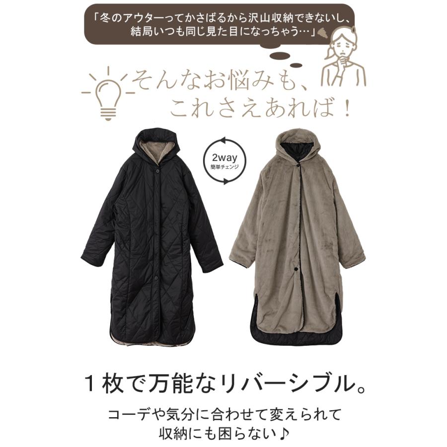 美品 大きいサイズ ウールリッチ 中綿入りコートエコファー付き XXL JANJAM ファーベスト付きコート 大きいサイズ レディース 長袖