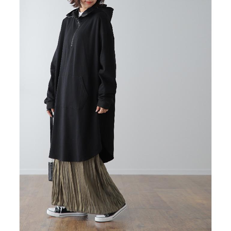 パーカー レディース パーカーワンピース スウェット ワンピース フーディー | HUG.U | 14