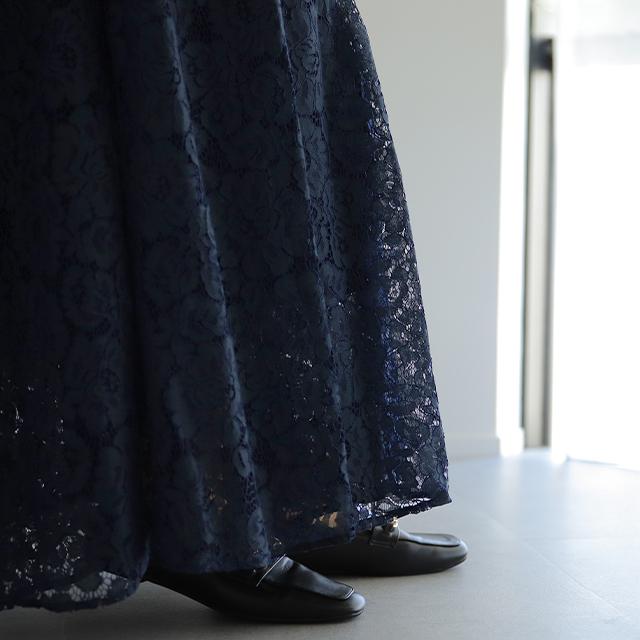 ワイドパンツ レディース ボトムス レース 大きいサイズ ワイドパンツルック | HUG.U | 19