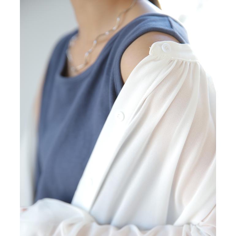 シアーシャツ ロング ロングシャツ シャツ ワンピース シフォン 長袖 羽織 夏 Y434 Hug U ハグユー 通販 Yahoo ショッピング