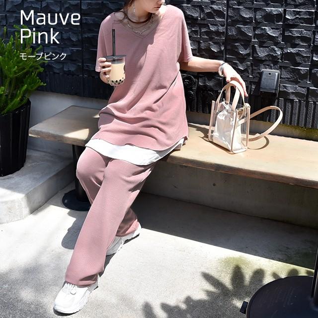 ルームウェア レディース ワンマイルウェア セットアップ パジャマ 部屋着 半袖 Y4 Hug U ハグユー 通販 Yahoo ショッピング