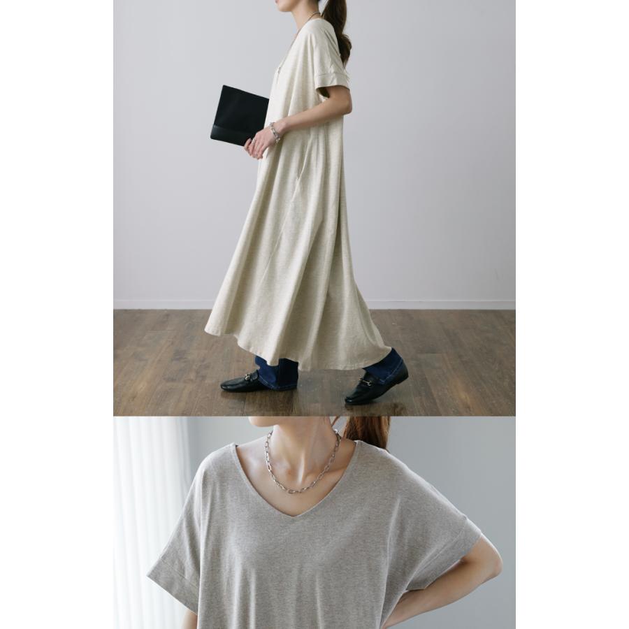 ワンピース レディース ロングワンピース ロング マキシワンピース Tシャツ | HUG.U | 12