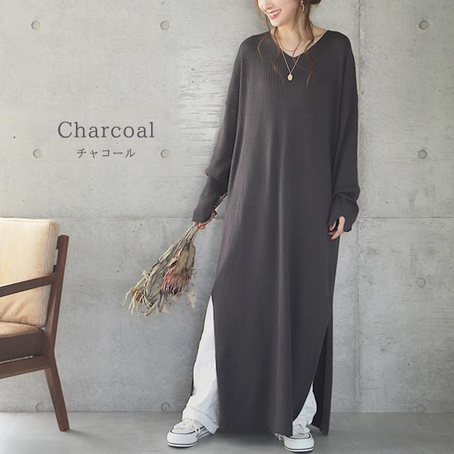 ワンピース ニットワンピース レディース ロングワンピース ロング 長袖 | HUG.U | 14
